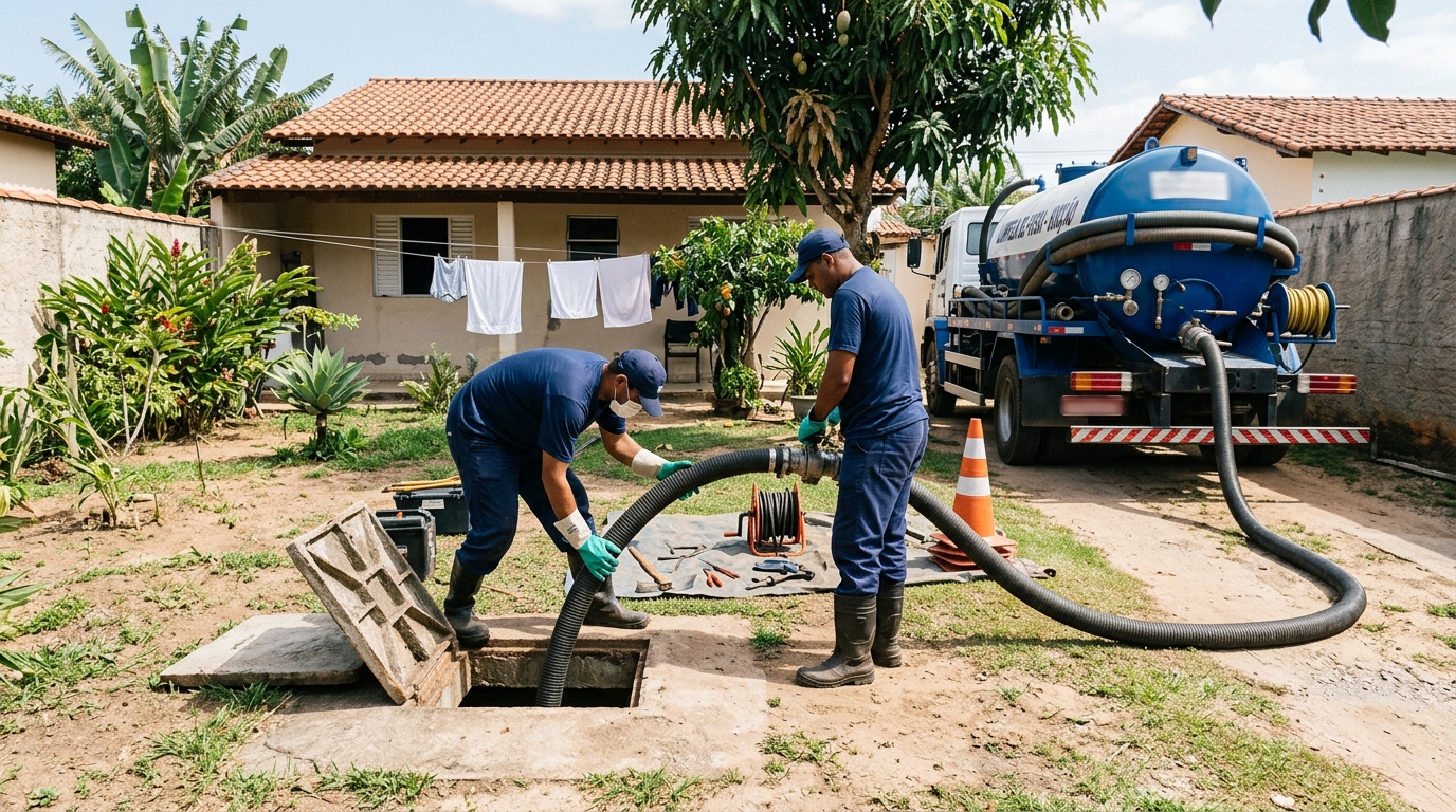 Manutenção de Fossa em Florianópolis‑SC